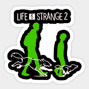 Life is Strange 2 Two Wolves Sticker